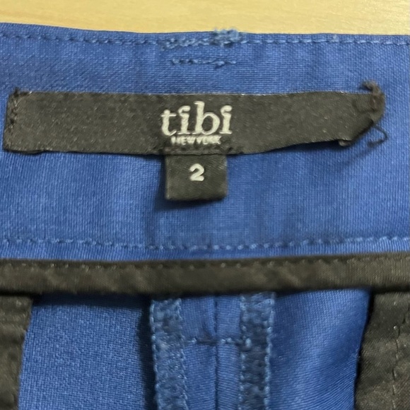 Tibi Pleated Cropped Dress Pants - Picture 4 of 8